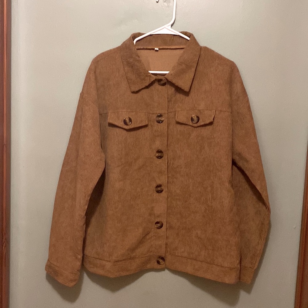 Corduroy button up